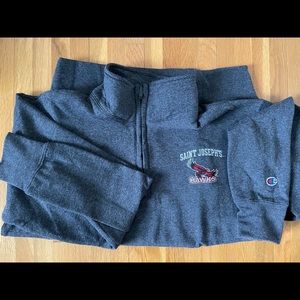 College quarter zip